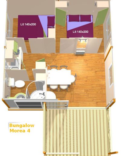 Bungalow Morea 4